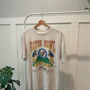 Hanes Gator Bowl Graphic Tee - Cream